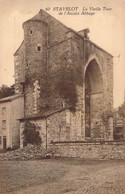 CPA - BELGIQUE - STAVELOT - La Vieille Tour De L'Ancien Abbaye - Boitsfort Bruxelles - Stavelot