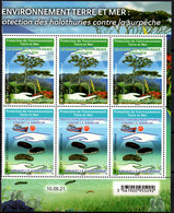 Nouvelle-Calédonie 2021 - Arbres, Protection De L'environnement - Bloc De 6 Avec Coin Daté Neuf // Mnh - Unused Stamps