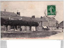 BRIIS SOUS FORGES  RUE DE L'ORME MAILLARD ET PLACE DU PILOU 1912 TBE - Briis-sous-Forges