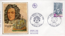 FDC SAINT-MALO 9.6.1973 - DUGUAY-TROUIN (1673-1736) - 1970-1979