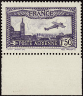 FRANCE  VARIETES POSTE AERIENNE N°6a 1f50 Outremer Bdf Qualité:** Cote:150 - Ongebruikt