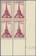 FRANCE  COINS DATES N°429 Tour Eiffel 11-4-39  Qualité:** Cote:102 - Altri & Non Classificati