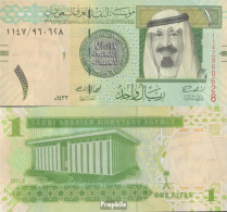 Saudi-Arabien Pick-Nr: 31c Bankfrisch 2012 1 Riyal - Saudi Arabia