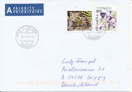 Switzerland Cover Sent To Germany 6-7-2010 Topic Stamps - Briefe U. Dokumente