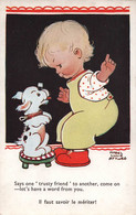 CPA Illustrateur - Mabel Lucie Attwell - Dresseur De Chien - Equilibriste - Il Faut Savoir Le Metier - GT Britain - Attwell, M. L.