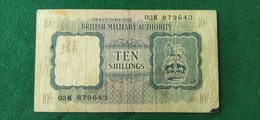 Italia 10 Shilling British Military Autority - Other & Unclassified