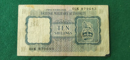 Italia 10 Shilling British Military Autority - Autres & Non Classés