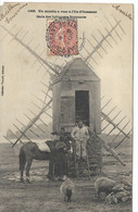 29  UN MOULIN A VENT  A   L' ILE   D' OUESSANT  ( COIN GAUCHE CASSE ) - Ouessant