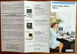 Guide Pratique Minitel Affaires France Telecom / Services, Economie, Finances, Transport, Voyages - 3612 Minicom - Audio-Visual