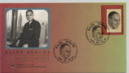 Nations Unies - "Centenaire De La Naissance De Ralph Bunche" - Envel 1er Jour 7 Août 2003 - Oblitéré N° 484 - Cartas & Documentos