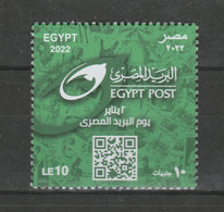 EGYPT / 2022 / POST DAY / STAMP ON STAMP / MNH / VF - Nuevos