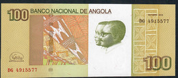 ANGOLA P153b 100 KWANZAS Dated 2012 (issued In 2017 ) #DG  UNC. - Angola