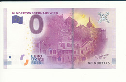 Billet Souvenir - 0 Euro - NELN - 2017-1 - HUNDERTWASSERHAUS WIEN - N° 3146 - Billet épuisé - Vrac - Billets