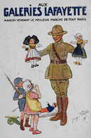 CPA. - Illustrateur Georges Redon (1918) - PUB Pour Les GALERIES LAFAYETTE - En BE - Redon