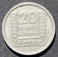 Algérie - Pièce 20 Francs 1949 - Algerije