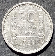 Algérie - Pièce 20 Francs 1949 - Argelia