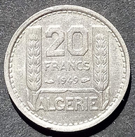 Algérie - Pièce 20 Francs 1949 - Algerije