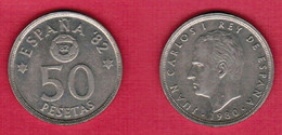 SPAIN  50 PESETAS 1980 (KM # 819) #6744 - 50 Pesetas