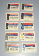 Vignettes Lot Of 10 Medicines Republic Serbia Ministry Of Health - Medical & Dental Equipment