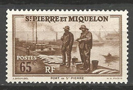 ST PIERRE ET MIQUELON N° 179 NEUF** LUXE SANS CHARNIERE Tres Bon Centrage / MNH - Unused Stamps