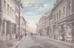 1919 Gemeppe-sur-meuse - Rue Grand Vineve Animée - Jemeppe-sur-Sambre