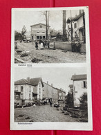 Cirey Sur Vezouze La Gare Rue De Hotel Caleche Automobile 1916 Tampon 19 Ersatz Division 3 Kompagnie - Cirey Sur Vezouze