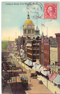 USA - Fort Wayne - Indiana - Calhoun Street - 1913 - Fort Wayne