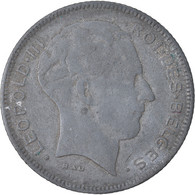 Monnaie, Belgique, 5 Francs, 5 Frank, 1943, TB+, Zinc, KM:129.1 - 5 Francs