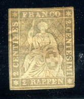 Suiza Nº 25 (*). Año 1854/62 - Neufs