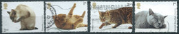 GROSSBRITANNIEN GRANDE BRETAGNE GB 2022 CATS SET1 4V USED SG 4676-9 MI 4983-6 YT 5382-5 SN 4239-42 - Usati