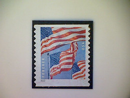 United States, Scott #5656, Used(o) Coil, 2022, Flag Definitive, (58¢) Forever - Used Stamps