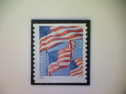 United States, Scott #5656, Used(o) Coil, 2022, Flag Definitive, (58¢) Forever - Oblitérés