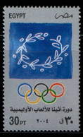 Egypt EGYPTE 2004 Athens Olympic Games 30 Piastres Stamp MNH Scott Catalog SC#1903 - Sports Theme - Ungebraucht