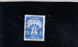 JUGOSLAVIA  1951 - Unificato  S   116° - Servizio - Dienstzegels