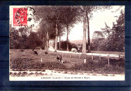 95. Aincourt. Route De Mantes à Magny - Aincourt