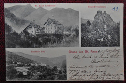 CPA 1905 Gruss Aus St Anna, 3 Vues / Luftkurort Bei Sulz, Alsace (68France) - Soultz