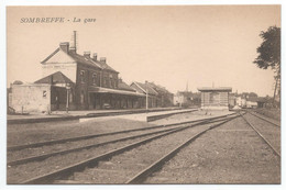 CPA SOMBREFFE La Gare - Sombreffe