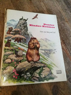 Bunter Kinder Kosmos «Tiere Aus Berg Und Tal» Tolles Antikes Kinderbuch 1976 - Sapere