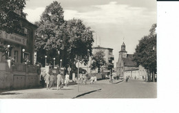 Angermünde, Berliner Straße, DDR-Foto-AK, Gelaufen 1972 - Angermuende