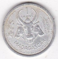 Madagascar Union Française , 1 Franc 1958 Chouette , En Aluminium , Lec# 99 - Madagaskar