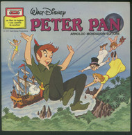 PETER PAN -WALT DISNEY -ILLUSTRATO MONDADORI 1984 SENZA CASSETTA - Niños Y Adolescentes