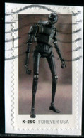 VEREINIGTE STAATEN ETATS UNIS USA 2021 STAR WARS DROIDS: K-2S0 USED ON PAPER SC 5575 MI 5808 YT 5417 - Oblitérés