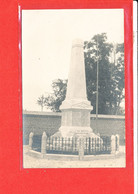 80 FLIXECOURT Carte Photo Le Monument Aux Morts - Flixecourt