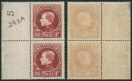 Grand Montenez - N°292A** En Paire Verticale + BDF (MNH) - 1929-1941 Groot Montenez