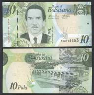 BOTSWANA : 10 Pula - 2009  - P30a - UNC - Botswana