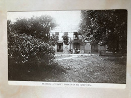 Netherlands Nederland IJmuiden Pension T Hof Breesaap Terrace 15041 Post Card POSTCARD - IJmuiden