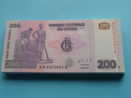 200 ( Deux Cents ) Francs ( 2013 ) Banque Centrale Du CONGO ( For Grade, Please See Photo ) UNC ! - Repubblica Del Congo (Congo-Brazzaville)