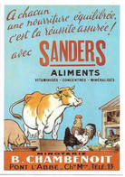 CPM -  CENTENAIRE Editions - RECLAME - 104 - SANDERS ALIMENTS, à PONT L'ABBE (17) - Pont-l'Abbé-d'Arnoult