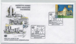 Nations Unies Vienne - "Château Engelberg à Graz" - N° 407 Oblitéré Sur Enveloppe 1er Jour Du 7 Août 2003 - Briefe U. Dokumente