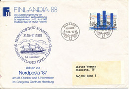 Finland Cover 9-10-1987 Nordposta 87 - Storia Postale